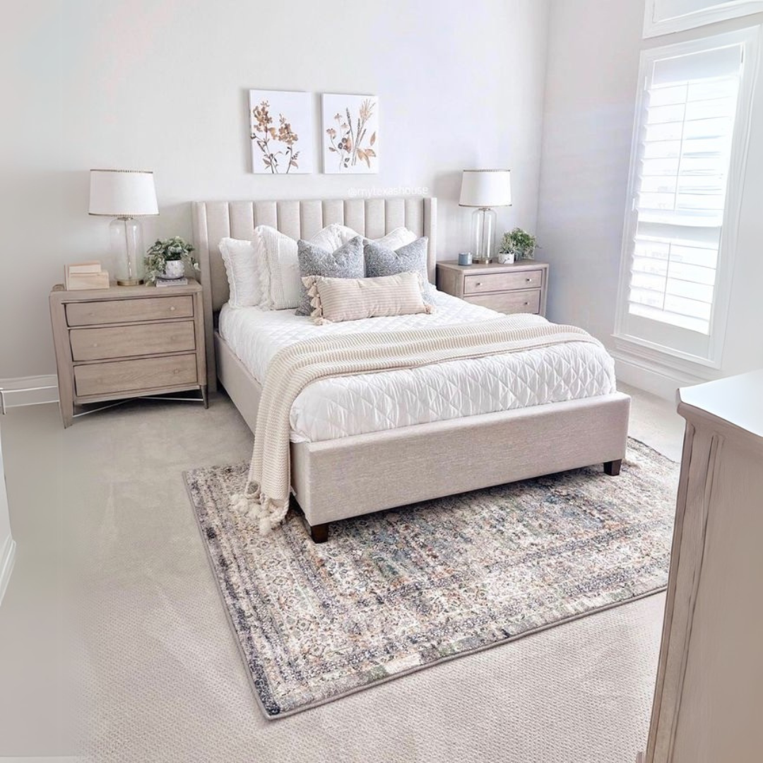 Bed | Off-White | 120 x 200 x 120 | BD2