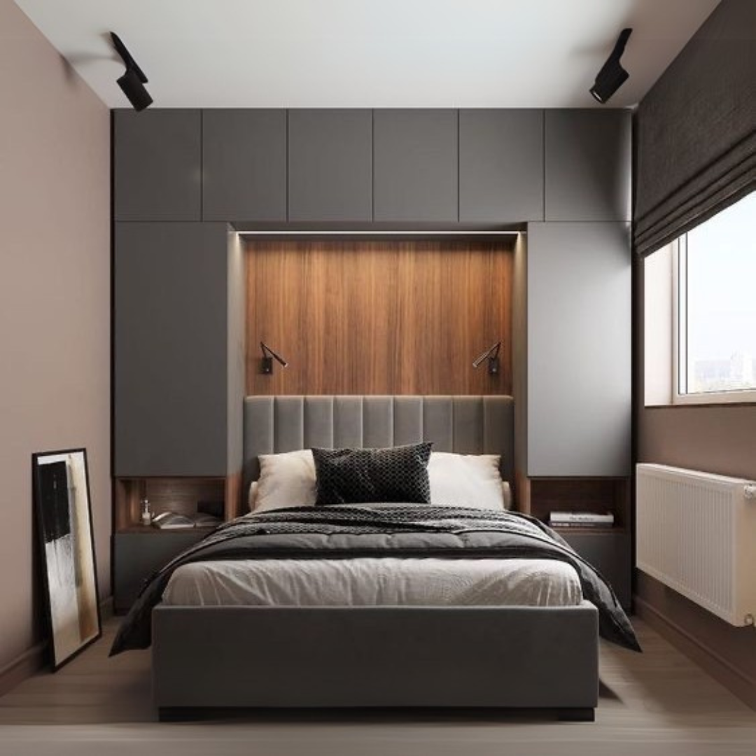 Youth Bedroom Set | Black & Wooden | BRC10