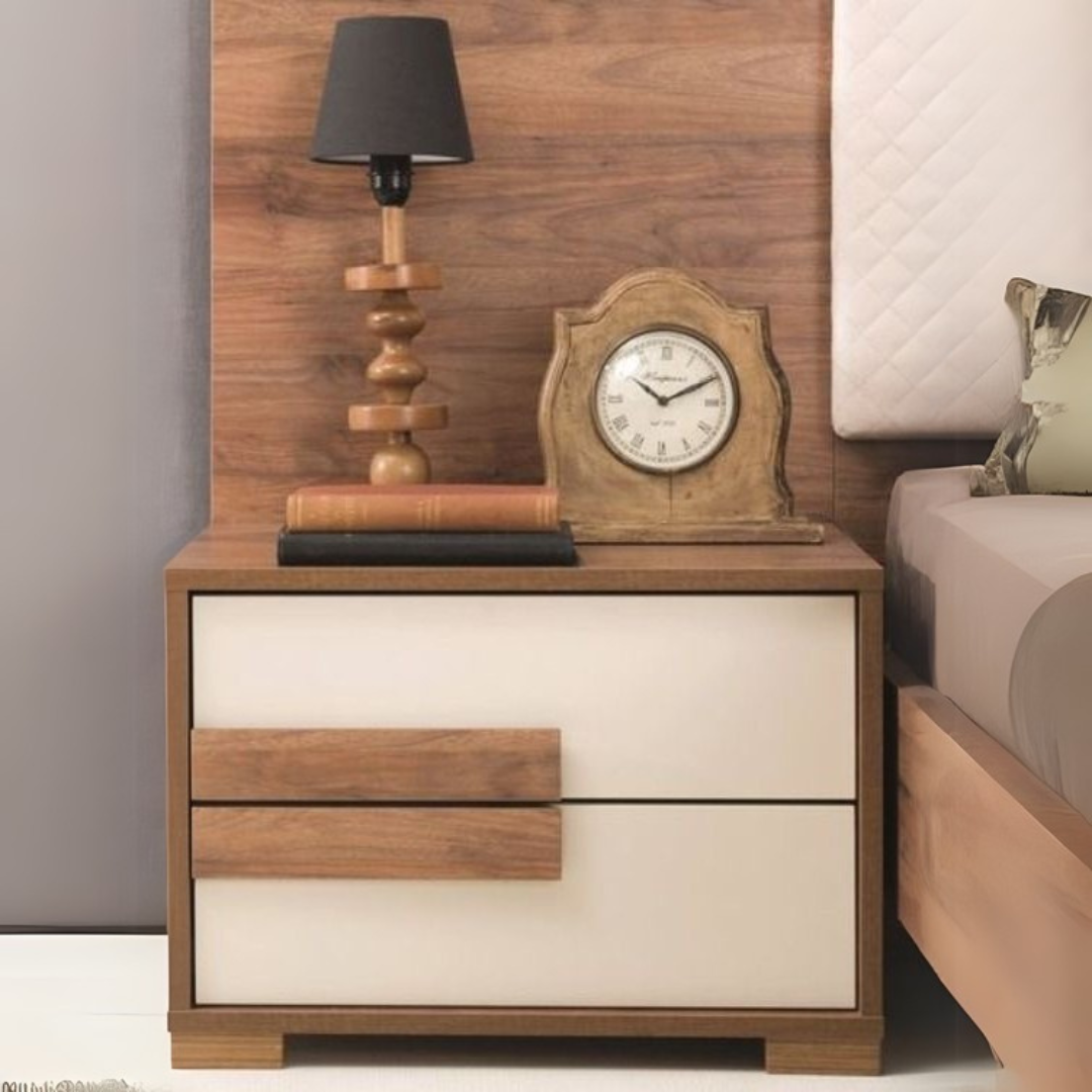 Commode | Wooden & White | 40 x 40 x 40 | CO7