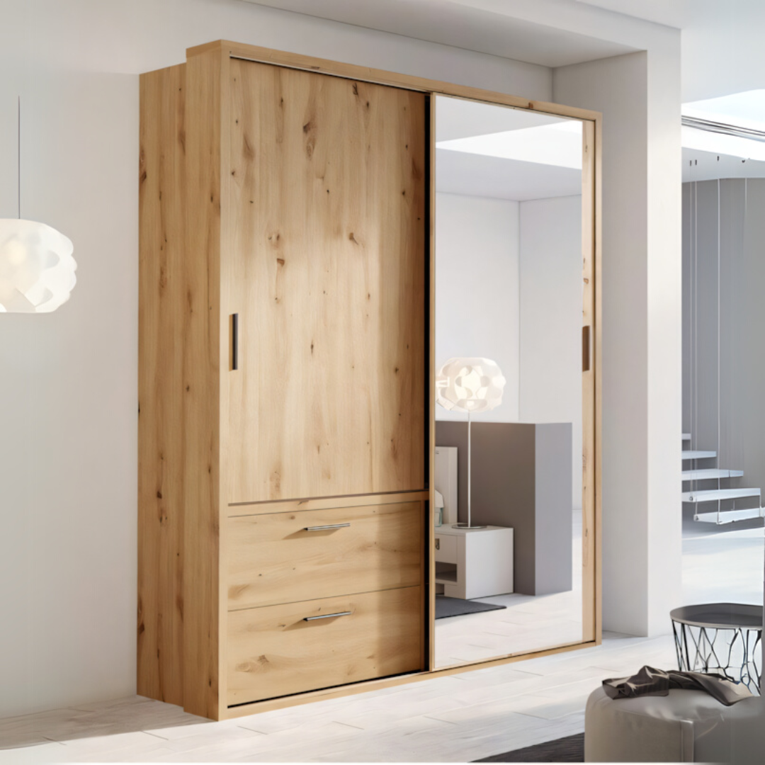 Wardrobe | Wooden | 160 x 50 x 200 | WD2