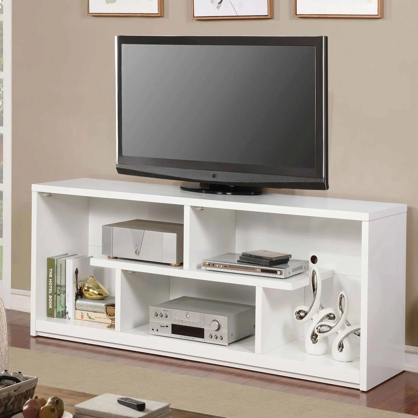 Tv Unit | White | 120 x 30 x 45 | TV71