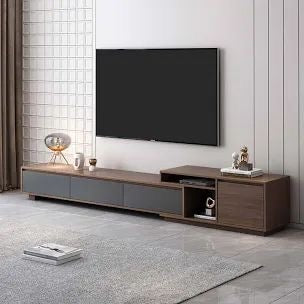 Tv Unit | Black & Brown | 220 x 40 x 40 | TV72
