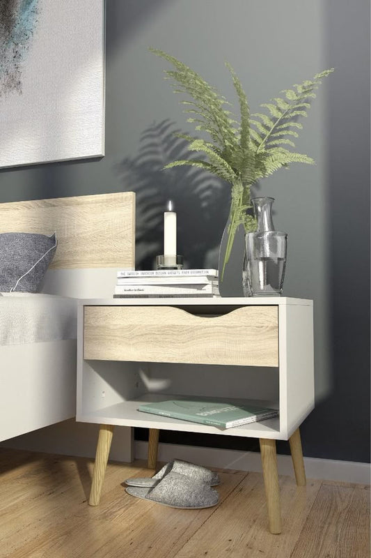 Commode | Beige & White | 40 x 40 x 40 | CO32