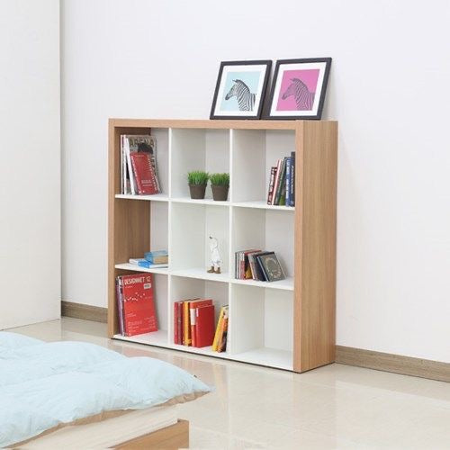 Display Unit | White & Wooden | 120 x 30 x 120 | DU1