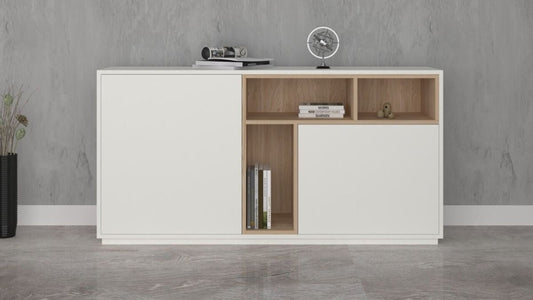 Buffet | Beige & White | 150 x 40 x 90 | SB17