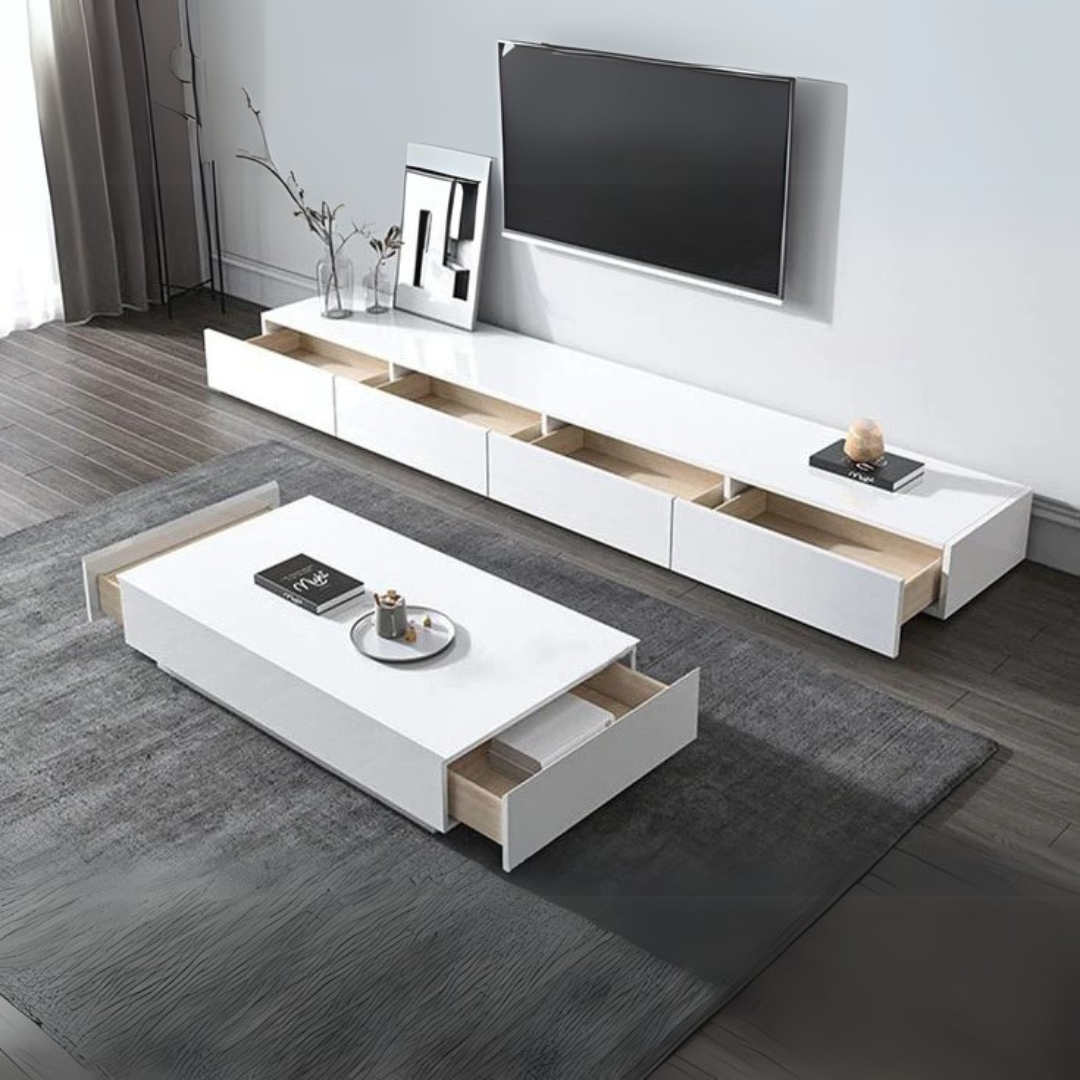 Living Room Set | White | SET23