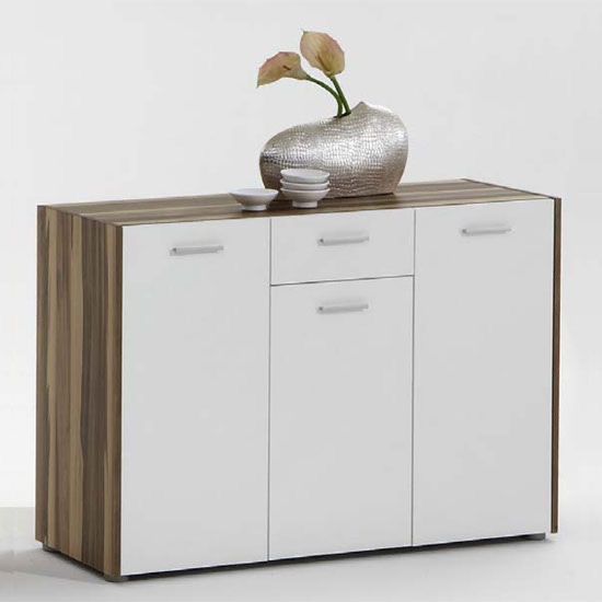 Shoe Closet | White & Wooden | 120 x 40 x 100 | SU14