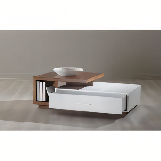 Table Unit | White & Brown | 100 x 50 x 40 | TA31