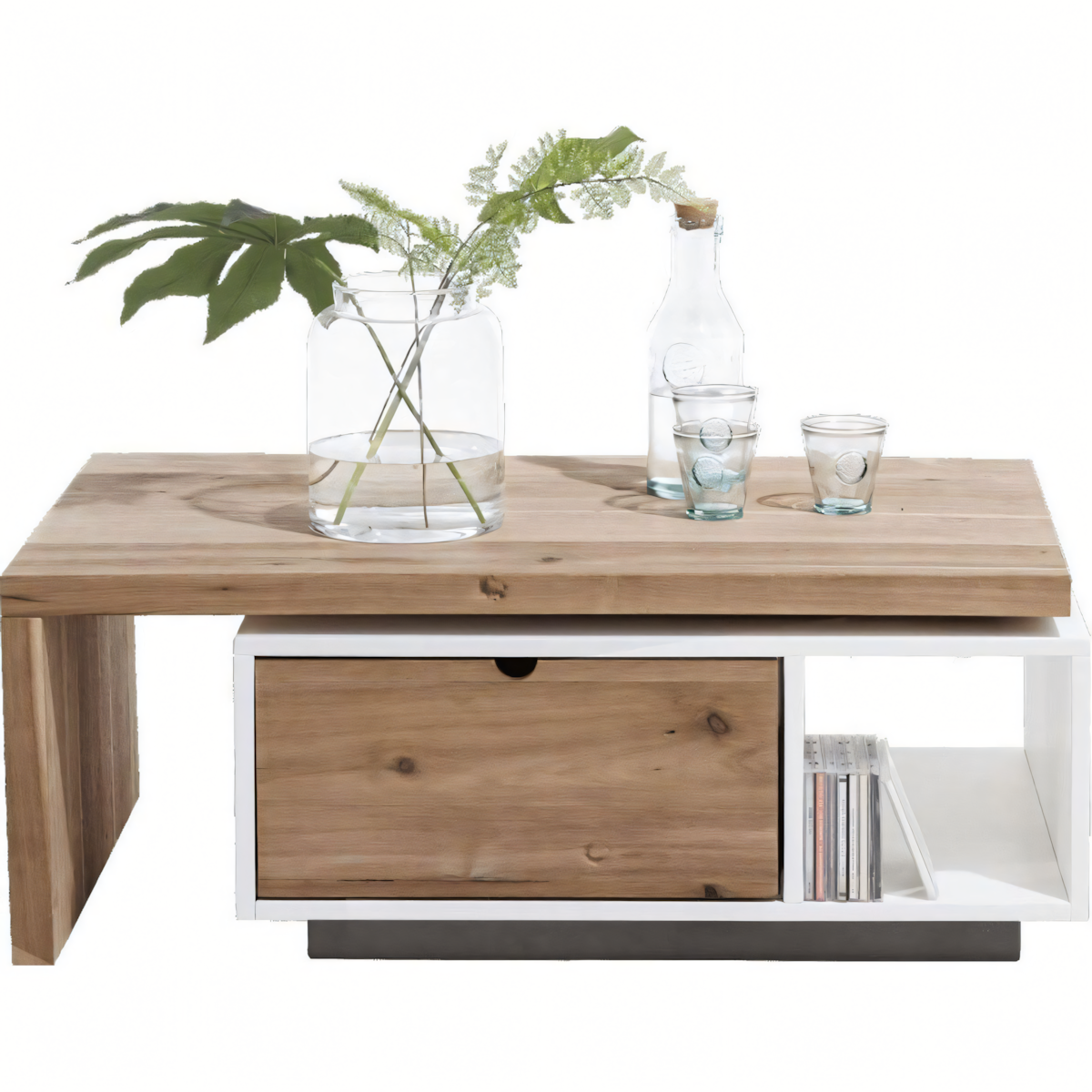 Table Unit | Wooden & White | 100 x 50 x 40 | TA51