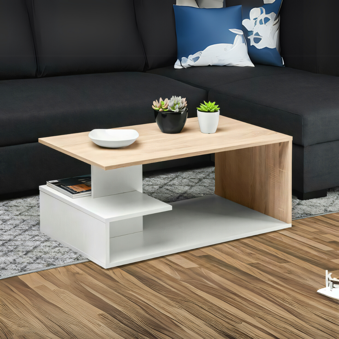 Table Unit | Wooden & White | 100 x 50 x 40 | TA52