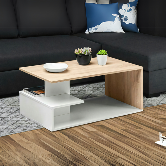 Table Unit | Wooden & White | 100 x 50 x 40 | TA52