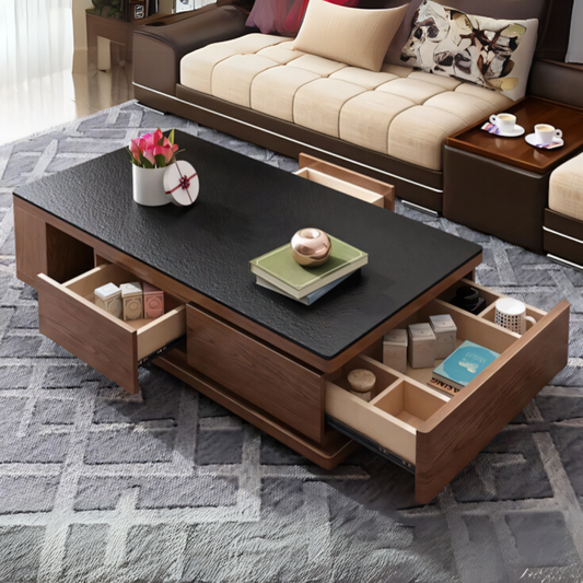 Table Unit | Brown & Black | 120 x 60 x 40 | TA64