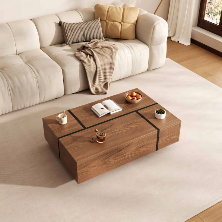 Table Unit | Brown | 120 x 70 x 40 | TA68