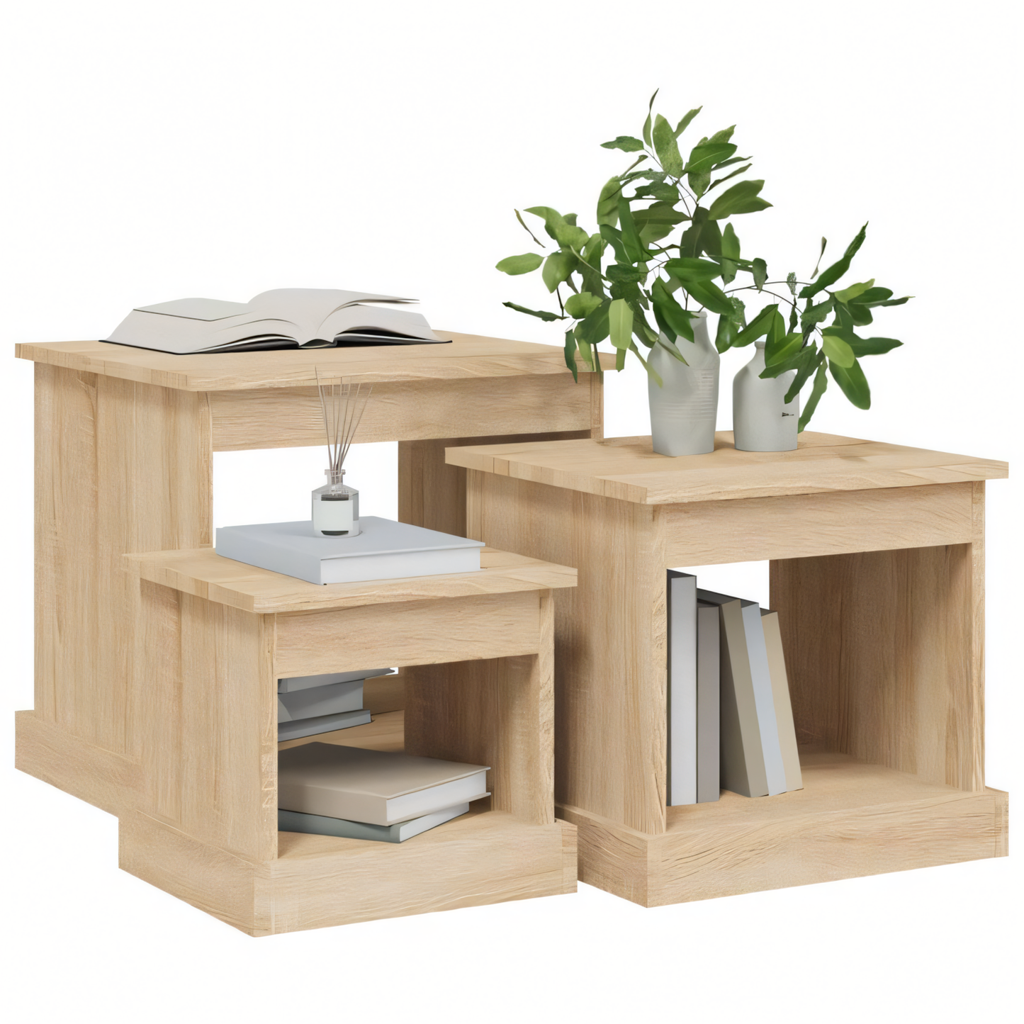 Table Unit | Wooden | 40/35/30 x 40/35/30 x 40/35/30 | TA71