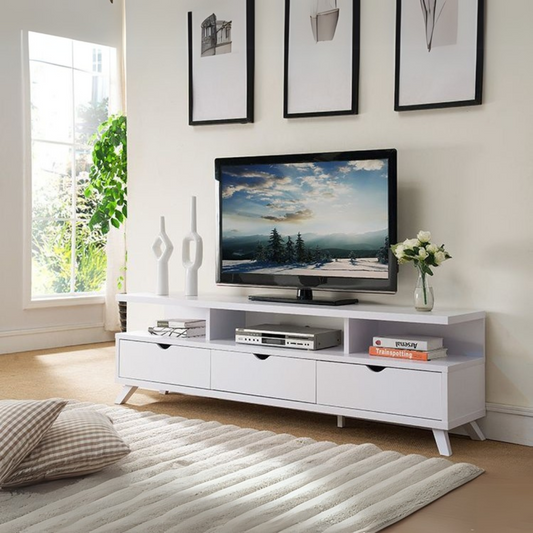 Tv Unit | White | 150 x 30 x 40 | TV16