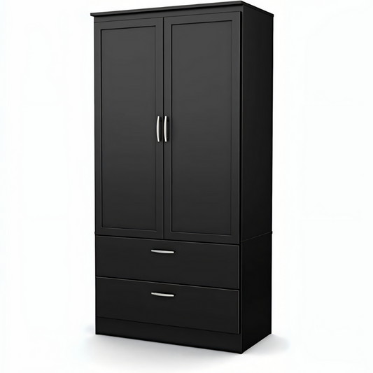 Wardrobe | Black | 100 x 50 x 200 | WD45