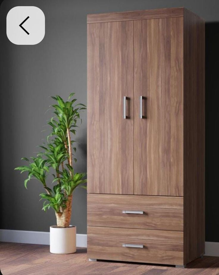 Wardrobe | Brown | 80 x 50 x 220 | WD58