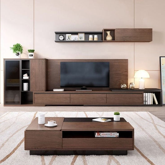 Living Room Set | Brown & Black | SET47