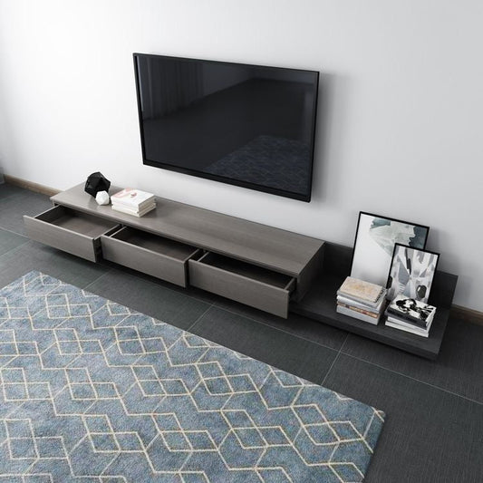 Tv Unit | Grey & Black | 240 x 40 x 40 | TV88